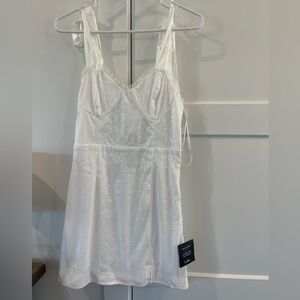 Lulus White Sequin Dress